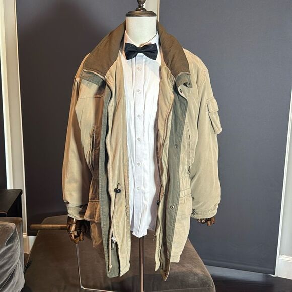 Men’s Vintage Aberdeen Collection Soft Winter Jacket Removable Liner Size XXL - Picture 2 of 16